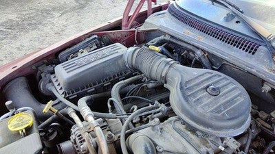 2000-03 Dodge Durango Complete Air Intake Filter Box Housing With Tube Oem 5.9L