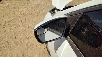 12-14 Focus Ford Focus Driver Left Power Side Mirror Door Mounted Oem White Yz
