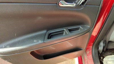 09-16 Chevy Impala Driver Left Rear Door Trim Panel With Switches Back Ebony 19C