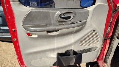 1999-2003 Ford F150 Driver Left Front Door Trim Panel With Master Switch Gray
