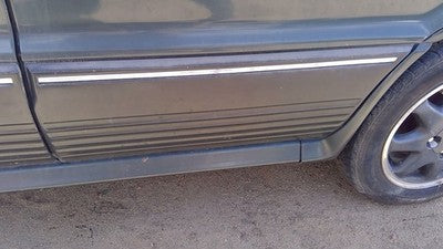 1991 Mitsubishi Galant Vr-4 Driver Left Rear Moulding From Door Back Trim Green