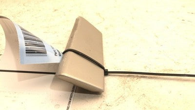 1995-97 Toyota Avalon Passenger Right Moulding From Fender Trim Strip Silver 4N5