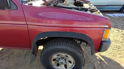 1989-1997 Nissan Hardbody Passenger Right Front Fender Oem 4X4 Red 6311294G35