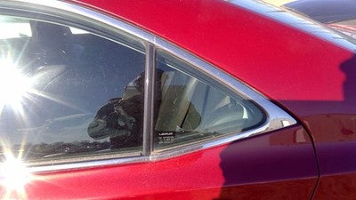 10-12 Lexus Hs250h Hybrid Driver Left Rear Vent Window Back Door Glass Wih Frame