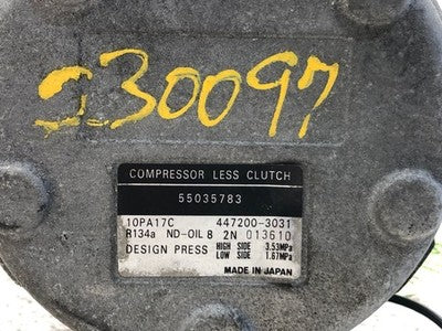 1993 Jeep Grand Cherokee Ac Compressor Air Conditioner Pump Assembly Oem 5.2L