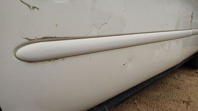 03-05 Mercury Sable Driver Left Front Moulding From Door Oem Trim Strip Wt White