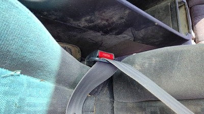 1999 Honda Accord Driver Left Front Seat Belt Buckle Receiver Oem Gray