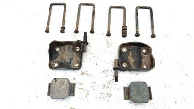 1996 Nissan Hardbody Rear U Bolts Shock Mount Spring Plate Set Oem 4X4