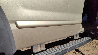 02-10 Explorer Passenger Right Rear Moulding From Door Back Trim B2 Harvest Gold