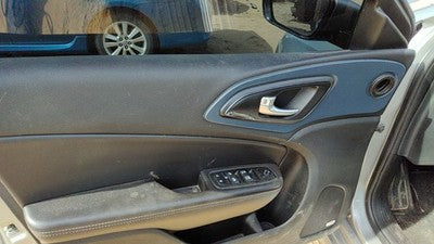 15-17 200 Driver Left Front Inside Door Trim Panel With Master Switch Black X9