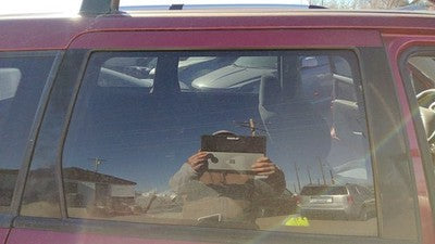 2003-2006 Mitsubishi Outlander Passenger Right Rear Side Window Door Glass Back