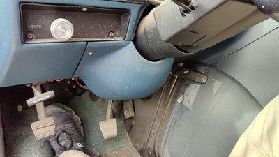 1992-1996 Gmc Van 3500 Lower Dash Under Column Knee Bolster Trim Panel Oem Blue