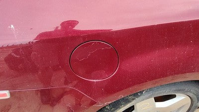 08-12 Chevy Malibu Fuel Tank Door With Hinge Gas Lid Oem Filler Red 80U 15824769
