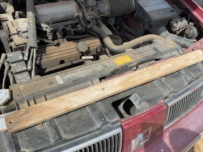 1986-1989 Olds 88 Top Plastic Cover Above Radiator Support Sight Shield Oem