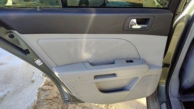 2005 Cadillac Sts Driver Left Rear Door Trim Panel With Switches Back Gray 132