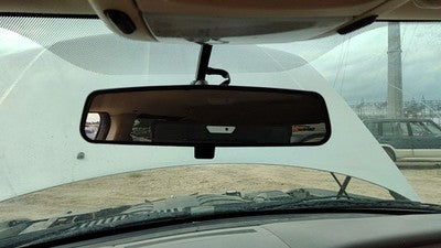2003 Lincoln Aviator Inside Rear View Mirror Oem Windshield Mounted