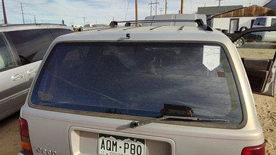 1993-1995 Jeep Grand Cherokee Back Glass Rear Window Oem 55030337
