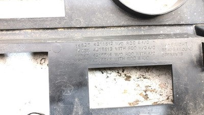 1986-1989 Dodge Ram D100 Trim Bezel Around Speedometer Oem Dash Surround Panel