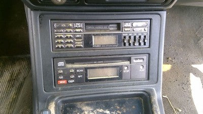 89-93 Mitsubishi Galant Vr-4 Trim Bezel Around Radio Surround Dash Panel Black