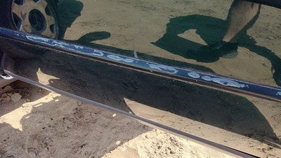 98-04 Cadillac Seville Driver Left Front Moulding From Door Oem Trim Strip Green