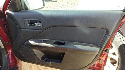 10-12 Ford Fusion Passenger Right Front Door Trim Panel With Switches Black Dw