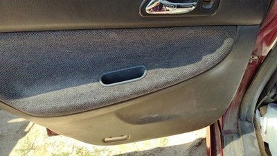 1994-1995 Honda Accord Driver Left Rear Door Trim Panel With Switches Back Gray