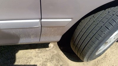 1995-97 Toyota Avalon Passenger Right Moulding From Fender Trim Strip Silver 4N5