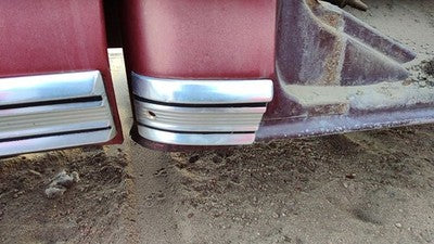 1979 Ford F150 Passenger Right Rear Moulding On Lower Cab Panel Oem