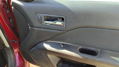 10-12 Ford Fusion Passenger Right Front Door Trim Panel With Switches Black Dw