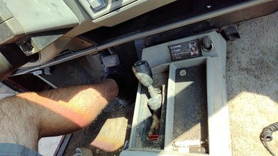 1993 S10 Blazer Center Floor Console Trim Bezel Only Oem Gray
