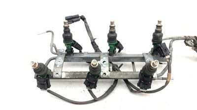 1987-1991 Dodge Caravan Complete Fuel Rail With Injectors Set Loaded Oem 3.0L