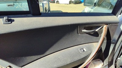 2004 Bmw X3 Driver Left Rear Door Trim Panel With Switches Back Gray 51423412989