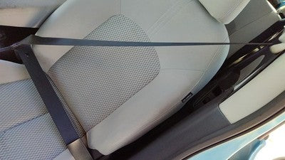 14-15 Versa Note Driver Left Front Seat Belt Retractor Shoulder Charcoal G
