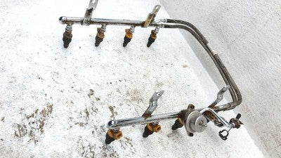 1985-2003 Ford F150 Complete Fuel Rail With Injectors Set Loaded Oem 4.6L