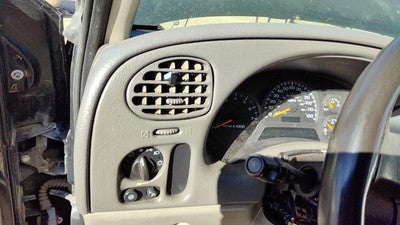02-03 Trail Blazer Trim Bezel Around Speedometer Dash Surround Panel Gray 95D