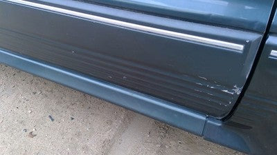 1991 Mitsubishi Galant Vr-4 Passenger Right Front Moulding From Door Trim Green