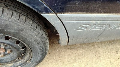 2001 Toyota Sienna Passenger Right Rear Moulding On Quarter Panel Oem Blue 8Q0