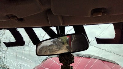 2000 Civic Hx Coupe Inside Rear View Mirror Oem Windshield Mounted