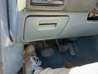 1992-1997 Ford F250 Lower Dash Under Column Knee Bolster Trim Panel Oem Gray