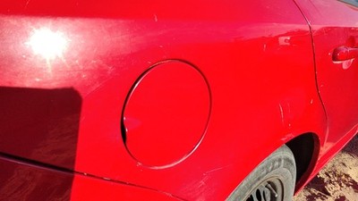 2005-2010 Chevy Cobalt Fuel Tank Door With Hinge Gas Lid Filler 74U Victory Red