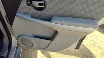 07-08 Equinox Passenger Right Rear Door Trim Panel With Switches Back Gray 14B