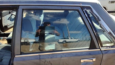 1983-86 Toyota Camry Driver Left Rear Side Window Door Glass Oem Back 6811432010