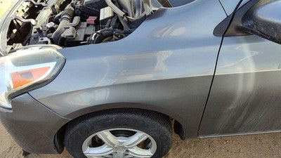 2012-2019 Nissan Versa Driver Left Front Fender Oem Gray Kad Fca013bamc