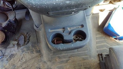 2006 Dodge Sprinter Van 3500 Center Console Assembly Oem Cup Holder Gray Aa