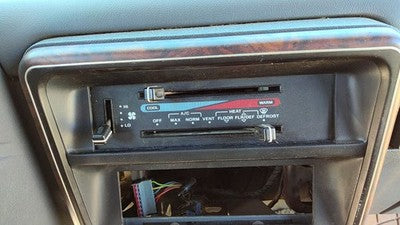 1990-1991 Ford F150 Temperature Control Module In Dash Heater Ac Head Unit Oem