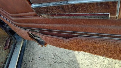1984 Jeep Grand Wagoneer Passenger Right Front Door Trim Panel With Switches
