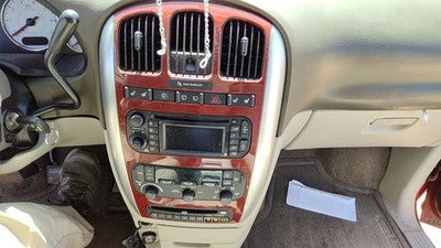 05-07 Town Country Trim Bezel Around Radio Surround Dash Panel Oem Khaki J1