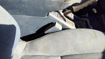 1995 Nissan Pathfinder Passenger Right Front Seat Belt Buckle Receiver Oem Blue