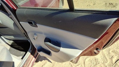 06-07 Accent Passenger Right Rear Door Trim Panel Manual Window Back Gray 4 Door