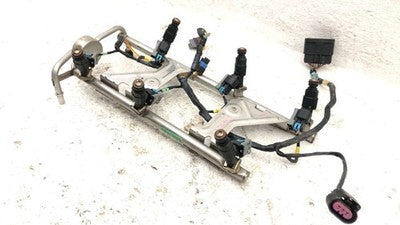 2005-2009 Chevy Equinox Complete Fuel Rail With Injectors Set Loaded Oem 3.4L